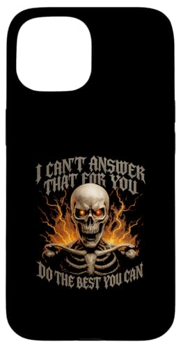 Das kann ich nicht für dich beantworten. Tu das Beste, was du kannst, am Tag Hülle für iPhone 15 Das kann ich nicht für dich beantworten. Tu das Beste, was du kannst, am Tag Hülle für iPhone 15 von Ace The Test Co.