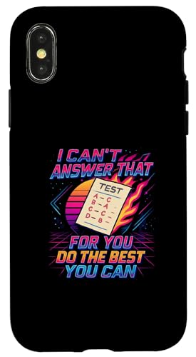 Das kann ich nicht für dich beantworten. Tu das Beste, was du kannst, am Tag Hülle für iPhone X/XS von Ace The Test Co.