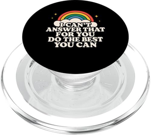 Das kann ich nicht für dich beantworten. Tu das Beste, was du kannst, am Tag PopSockets PopGrip für MagSafe Das kann ich nicht für dich beantworten. Tu das Beste, was du kannst, am Tag PopSockets PopGrip für MagSafe von Ace The Test Co.