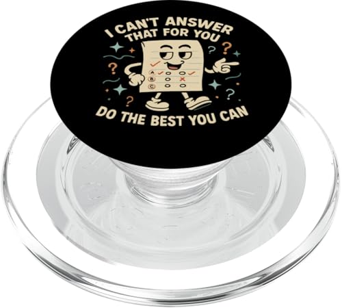 Das kann ich nicht für dich beantworten. Tu das Beste, was du kannst, am Tag PopSockets PopGrip für MagSafe Das kann ich nicht für dich beantworten. Tu das Beste, was du kannst, am Tag PopSockets PopGrip für MagSafe von Ace The Test Co.
