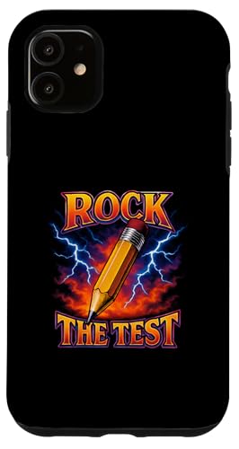 Rock The Test Lustiger Testtag Motivation Rock The Test Hülle für iPhone 11 Rock The Test Lustiger Testtag Motivation Rock The Test Hülle für iPhone 11 von Ace The Test Co.