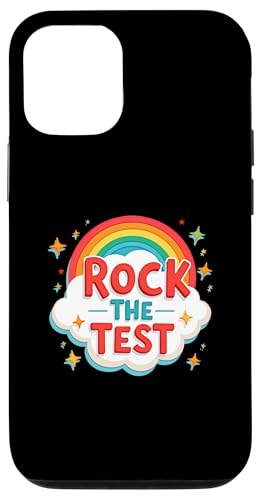 Rock The Test Lustiger Testtag Motivation Rock The Test Hülle für iPhone 12/12 Pro Rock The Test Lustiger Testtag Motivation Rock The Test Hülle für iPhone 12/12 Pro von Ace The Test Co.