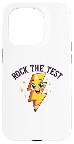 Rock The Test Lustiger Testtag Motivation Rock The Test Hülle für iPhone 15 Pro von Ace The Test Co.