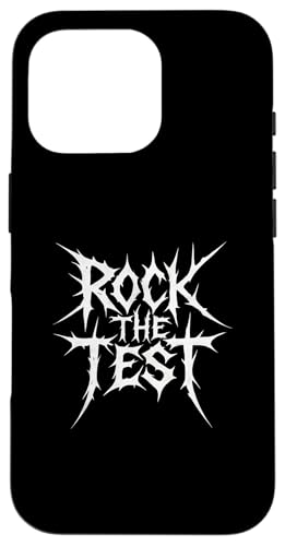 Rock The Test Lustiger Testtag Motivation Rock The Test Hülle für iPhone 16 Pro Rock The Test Lustiger Testtag Motivation Rock The Test Hülle für iPhone 16 Pro von Ace The Test Co.