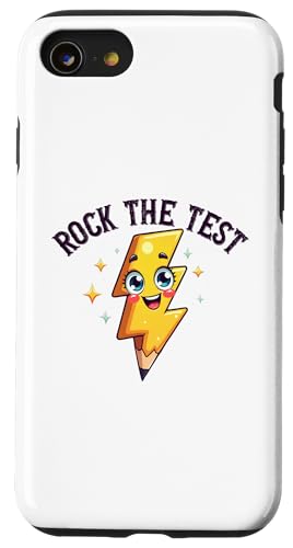 Rock The Test Lustiger Testtag Motivation Rock The Test Hülle für iPhone SE (2020) / 7 / 8 von Ace The Test Co.