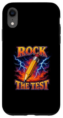 Rock The Test Lustiger Testtag Motivation Rock The Test Hülle für iPhone XR Rock The Test Lustiger Testtag Motivation Rock The Test Hülle für iPhone XR von Ace The Test Co.