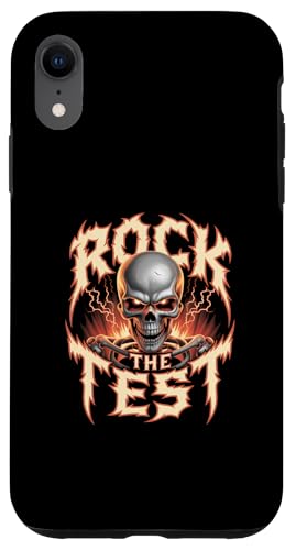 Rock The Test Lustiger Testtag Motivation Rock The Test Hülle für iPhone XR Rock The Test Lustiger Testtag Motivation Rock The Test Hülle für iPhone XR von Ace The Test Co.