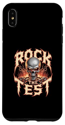 Rock The Test Lustiger Testtag Motivation Rock The Test Hülle für iPhone XS Max Rock The Test Lustiger Testtag Motivation Rock The Test Hülle für iPhone XS Max von Ace The Test Co.