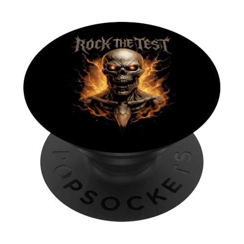 Rock The Test Lustiger Testtag Motivation Rock The Test PopSockets Klebender PopGrip Rock The Test Lustiger Testtag Motivation Rock The Test PopSockets Klebender PopGrip von Ace The Test Co.