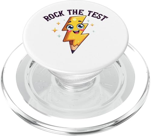Rock The Test Lustiger Testtag Motivation Rock The Test PopSockets PopGrip für MagSafe Rock The Test Lustiger Testtag Motivation Rock The Test PopSockets PopGrip für MagSafe von Ace The Test Co.