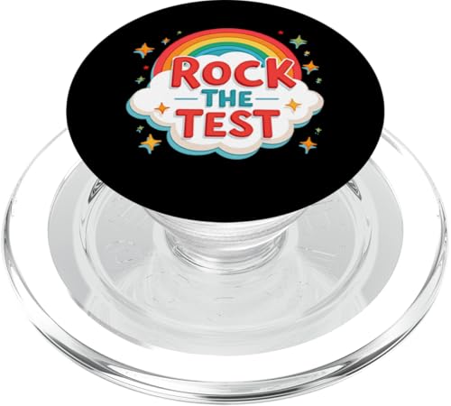 Rock The Test Lustiger Testtag Motivation Rock The Test PopSockets PopGrip für MagSafe Rock The Test Lustiger Testtag Motivation Rock The Test PopSockets PopGrip für MagSafe von Ace The Test Co.
