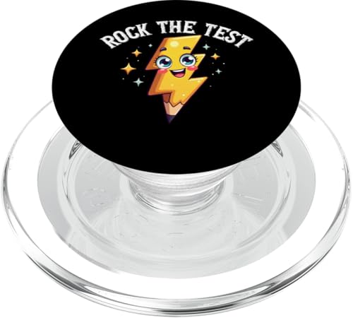 Rock The Test Lustiger Testtag Motivation Rock The Test PopSockets PopGrip für MagSafe Rock The Test Lustiger Testtag Motivation Rock The Test PopSockets PopGrip für MagSafe von Ace The Test Co.