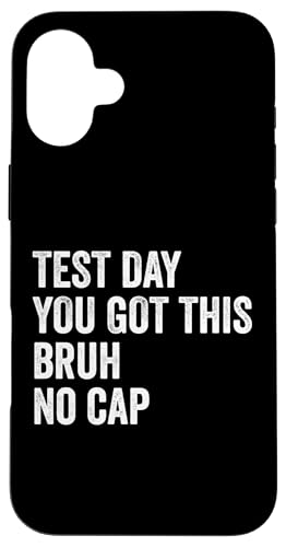 Testtag Du hast diesen Bruh No Cap Teacher Testtag Hülle für iPhone 16 Plus Testtag Du hast diesen Bruh No Cap Teacher Testtag Hülle für iPhone 16 Plus von Ace The Test Co.