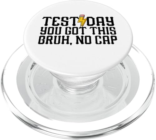 Testtag Du hast diesen Bruh No Cap Teacher Testtag PopSockets PopGrip für MagSafe Testtag Du hast diesen Bruh No Cap Teacher Testtag PopSockets PopGrip für MagSafe von Ace The Test Co.