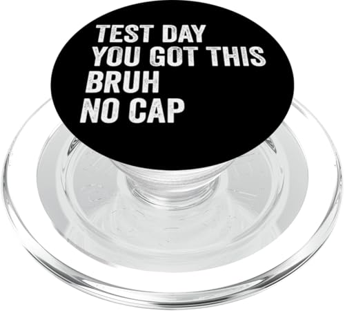 Testtag Du hast diesen Bruh No Cap Teacher Testtag PopSockets PopGrip für MagSafe Testtag Du hast diesen Bruh No Cap Teacher Testtag PopSockets PopGrip für MagSafe von Ace The Test Co.
