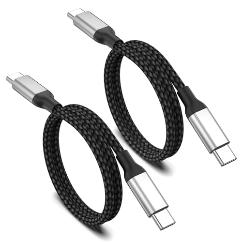USB C Kabel auf USB C 60cm, 2 Stück Kurzes USB C Kabel Android Auto Kabel Typ C Ladekabel Schnellladekabel für iPhone 15/15 Pro/15 Pro Max Huawei Samsung Galaxy Xiaomi Google Oneplus -USB 2.0 USB C Kabel auf USB C 60cm, 2 Stück Kurzes USB C Kabel Android Auto Kabel Typ C Ladekabel Schnellladekabel für iPhone 15/15 Pro/15 Pro Max Huawei Samsung Galaxy Xiaomi Google Oneplus -USB 2.0 von Acecene