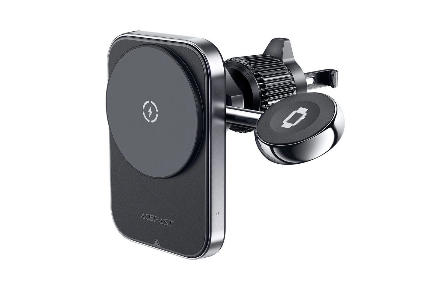 Acefast D18 Autohalterung mit MagSafe + USB-A USB-C-Kabel - Schwarz Induktions-Ladegerät Acefast D18 Autohalterung mit MagSafe + USB-A USB-C-Kabel - Schwarz Induktions-Ladegerät von Acefast