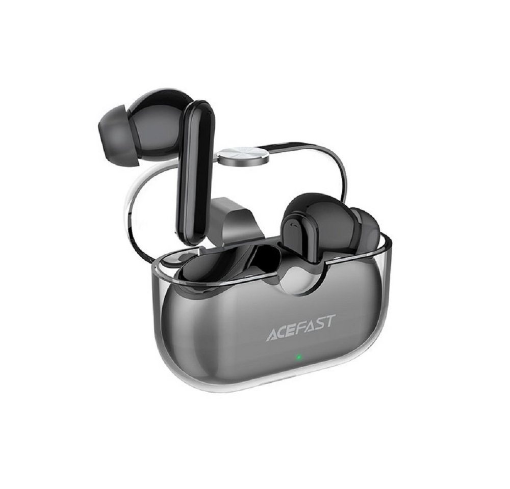 Acefast In-Ear-Kopfhörer TWS Headset Bluetooth 5.2 wasserdicht IPX7 schwarz wireless In-Ear-Kopfhörer von Acefast