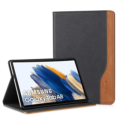 Acelive Hülle Tasche für Samsung Galaxy Tab A8 2021 10.5 Zoll Tablet SM-X200/SM-X205 mit Soft TPU Rückseite Abdeckung von Acelive