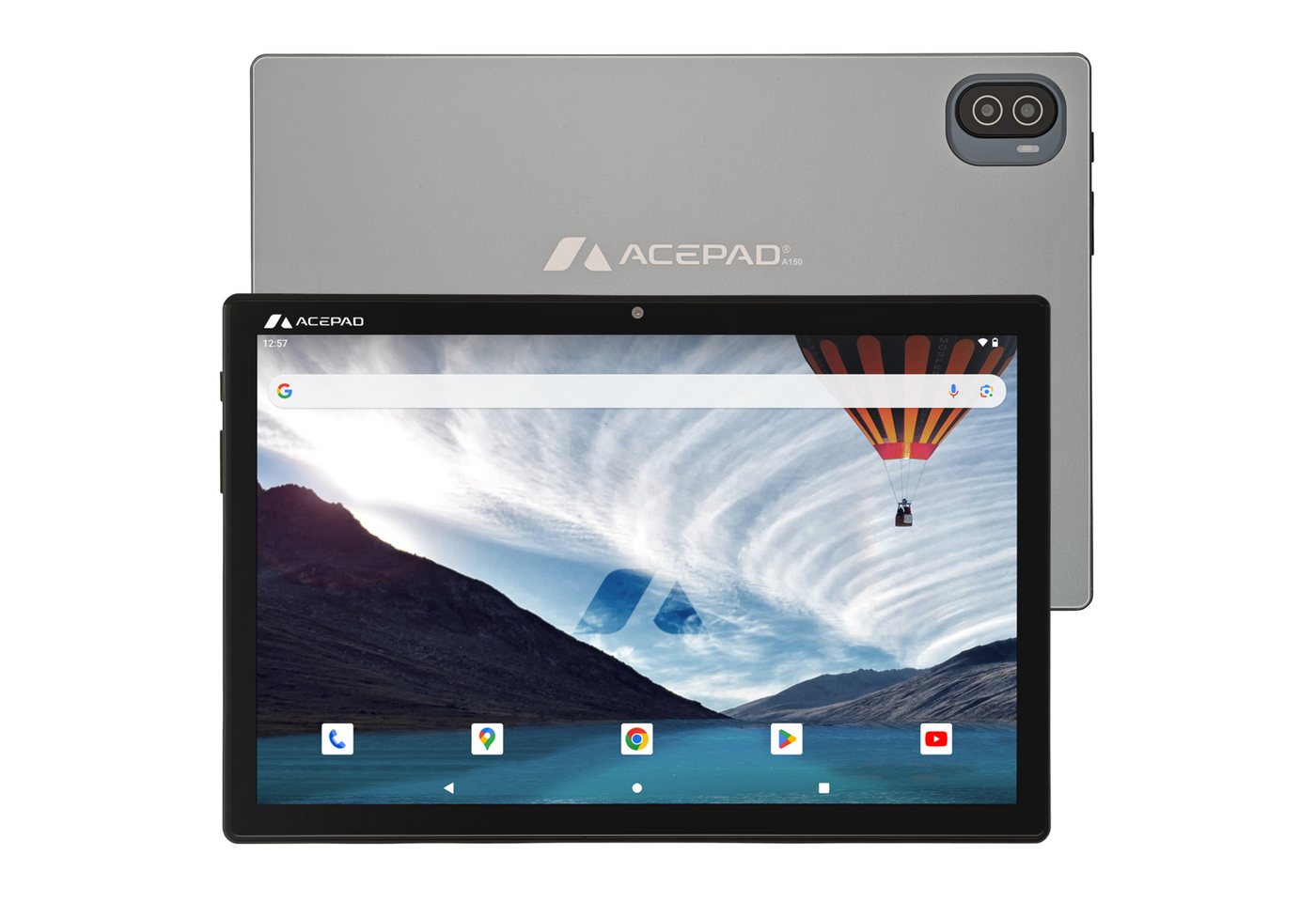 Acepad A150 Full-HD+ Tablet, LTE+WLAN, Performance T616 Prozessor Tablet (10.1", 128 GB, Android, 4G (LTE), 6+12GB Ram, Octa-Core, 10", Wi-Fi, FHD+ 1920x1200) von Acepad