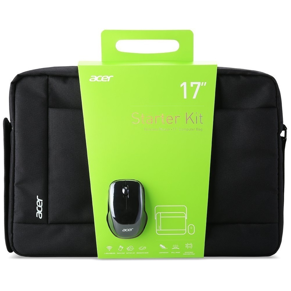 ACER 17.3 Zoll Notebook Starter Kit: Tasche mit Funkmaus von Acer