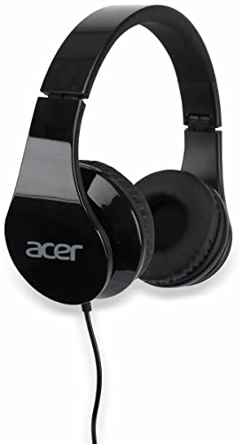 ACER Headset Compatible Over-Ear Headphones Black, Retail Box von Acer
