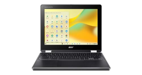 ACER Notebook NB 30,5 cm (12 Zoll) Chromebook Celron N100 8 GB 64 GB SSD Chrome OS Rugged Convertibile Touch + Penna capacit Marke von Acer