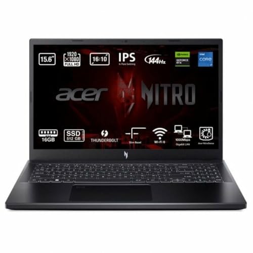 ACER Notebook Nitro V 15 ANV15-51 15,6" Intel Core i7-13620H 16GB RAM 512GB SSD Marke von Acer