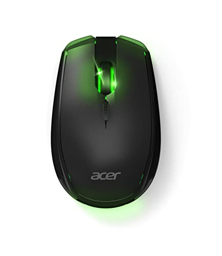 Acer, Gaming Maus SENSE-GM1300 ABS Gummi beschichtet 7 Farben LED 4 Tasten 6400 DPI, 32 DPI Textilummanteltes Kabel von Acer
