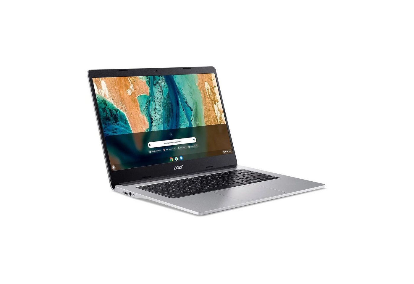 Acer 314 (CB314-2H-K7E8) 4 GB RAM, 128 GB eMMC Chromebook (35,56 cm/14 Zoll, MediaTek Kompanio MT8183, Mali-G72, Webcam, Octa-Core CPU, Google ChromeOS) von Acer