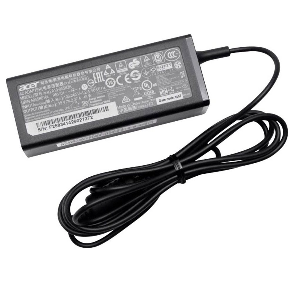 Acer Acer KP.0450H.001 Notebook-Netzteil 45 W 19 V/DC 2.37 A Notebook-Netzteil Acer Acer KP.0450H.001 Notebook-Netzteil 45 W 19 V/DC 2.37 A Notebook-Netzteil von Acer