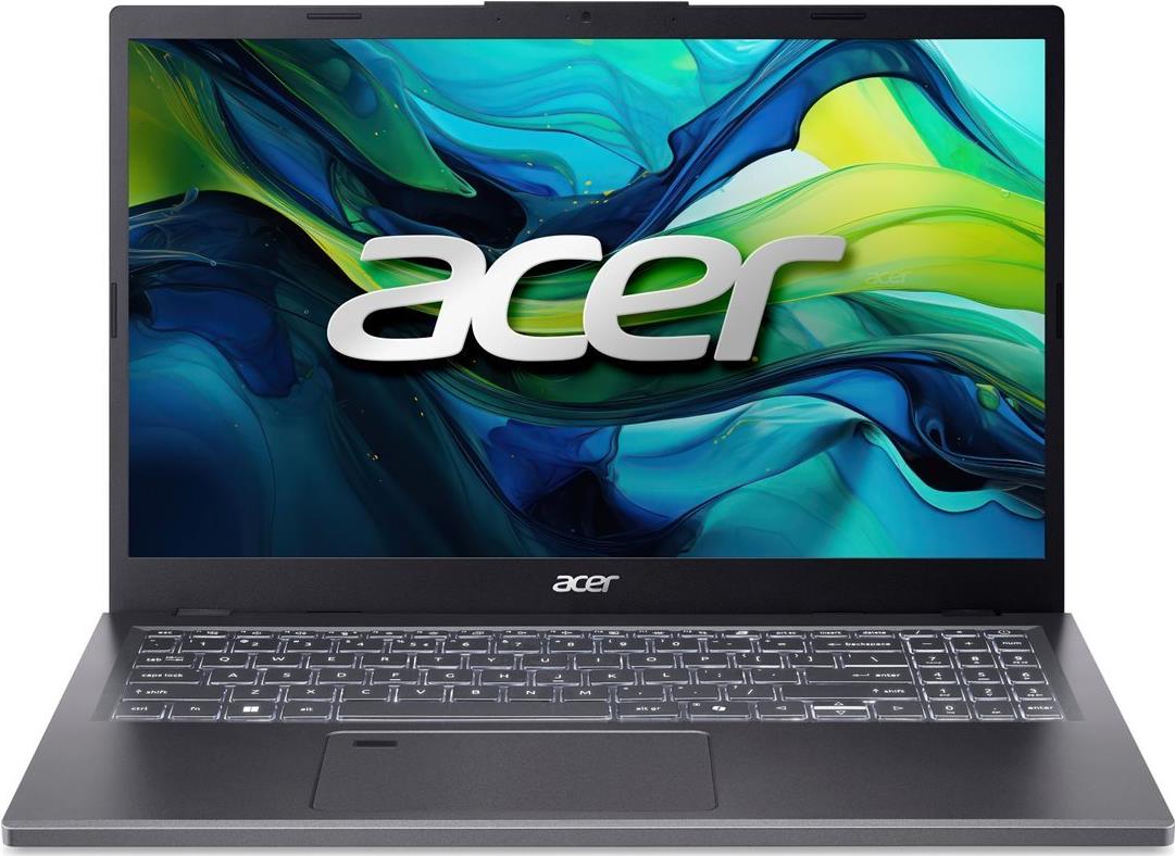 Acer Aspire 15 A15-41M - AMD Ryzen 5 8640HS / 3.5 GHz - Win 11 Home - Radeon 760M - 8 GB RAM - 512 GB SSD NVMe - 39.6 cm (15.6) IPS 1920 x 1080 (Full HD) - Bluetooth, Wi-Fi 6E - Stahlgrau - kbd: Deutsch (NX.KVXEG.00A) von Acer