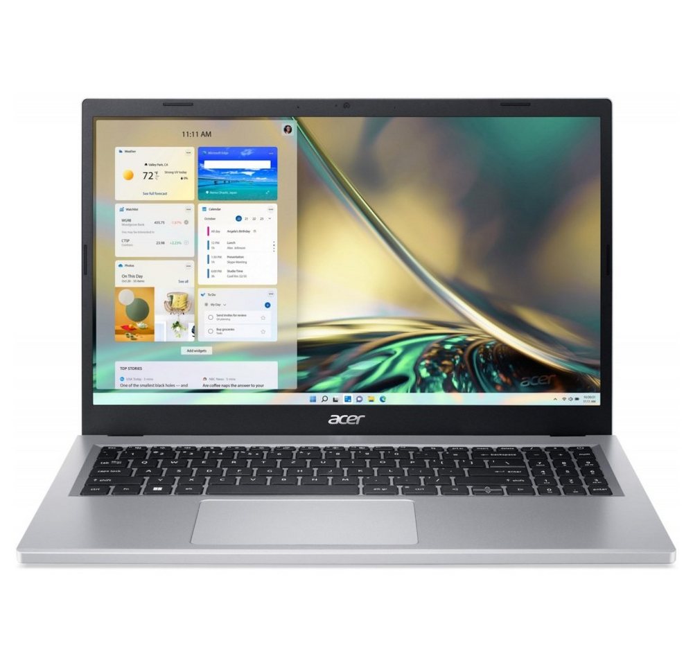 Acer Aspire 3 (A315-24P-R6H6) 512GB SSD / 16 GB Notebook pure silver Notebook (AMD Ryzen 5, 512 GB SSD) von Acer