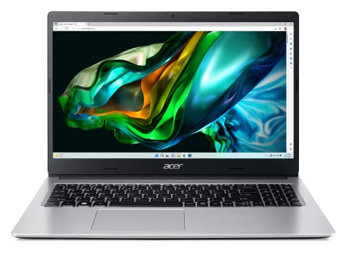 Acer Aspire 3 (A315-43-R7ZD) Laptop | 15, 6 FHD Display | AMD Ryzen 5 5500U | 8 GB RAM | 256 GB SSD | AMD Radeon Graphics | Windows 11 | QWERTZ Tastatur | silber von Acer