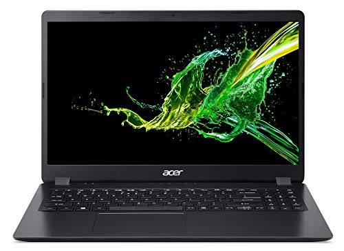 Acer Aspire 3 (A315-56-790F) 39,6 cm (15,6 Zoll Full-HD matt) Multimedia Laptop (Intel Core i7-1065G7, 8 GB RAM, 512 GB PCIe SSD, Intel Iris Plus Graphics, Win 10 Home) schwarz von Acer