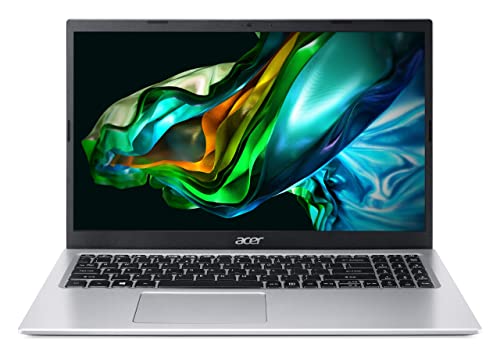 Acer Aspire 3 (A315-58-31C2) Laptop | 15, 6" FHD Display | Intel Core i3-1115G4 | 8 GB RAM | 512 GB SSD | Intel UHD Graphics | Windows 11 | QWERTZ Tastatur | Silber von acer
