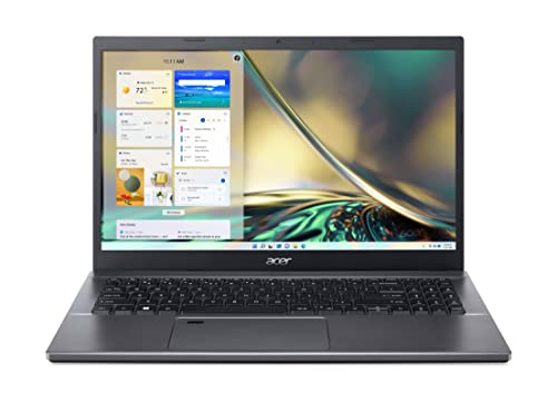 Acer Aspire 5 (A515-57-56M5) Laptop | 15,6 FHD Display | Intel Core i5-1235U | 16 GB RAM | 512 GB SSD | Intel Iris Xe Graphics | Windows 11 | QWERTZ Tastatur | blau von acer