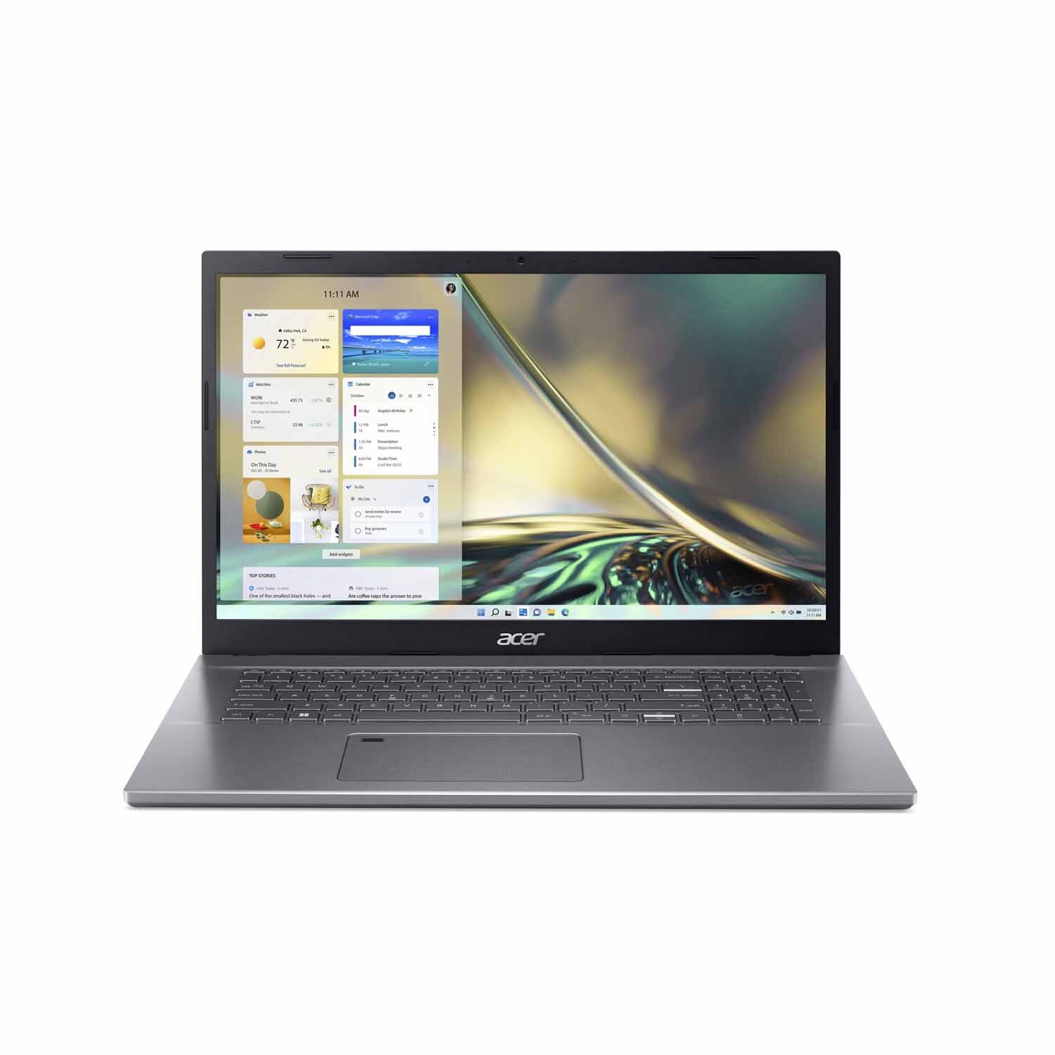 Acer Aspire 5 (A517-53-71GB) - International Keyboard (QWERTY) 17,3" Full HD IPS Display, Intel i7-12650H, 16GB RAM, 1TB SSD, Windows 11, US Internati von Acer