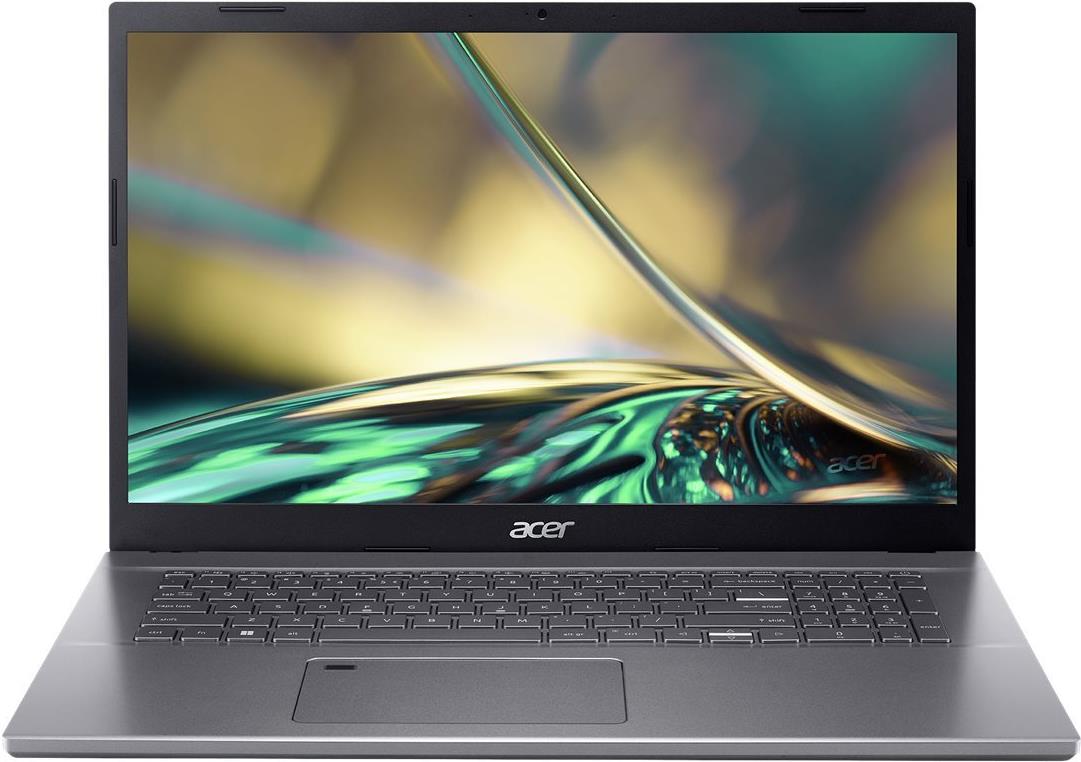Acer Aspire 5 A517-53 - Intel Core i7 12650H / 2.3 GHz - ESHELL - UHD Graphics - 16 GB RAM - 512 GB SSD - 43.9 cm (17.3") IPS 1920 x 1080 (Full HD) - Wi-Fi 6 - Stahlgrau - kbd: Deutsch (NX.KQBEG.00V) von Acer