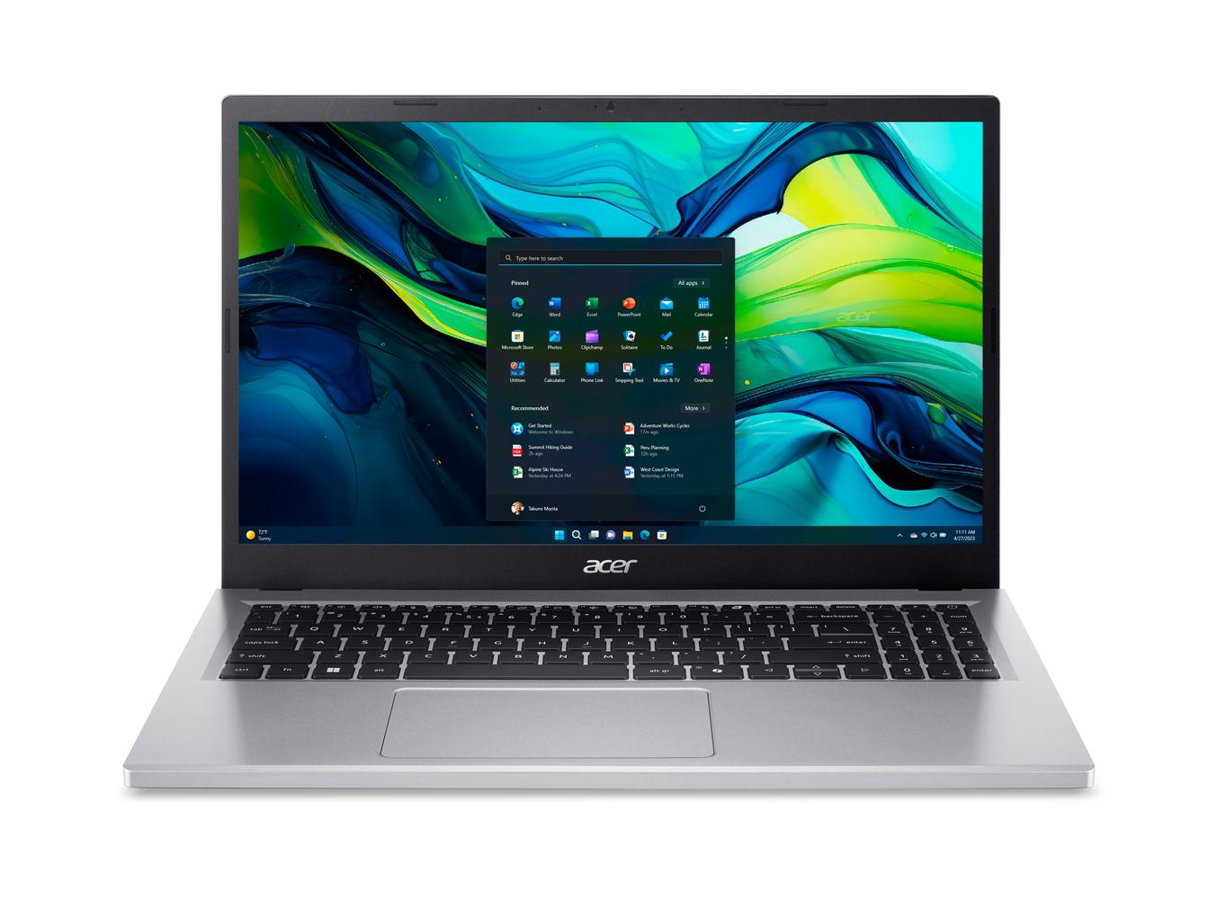 Acer Aspire Go (AG14-31P-3810) B-Ware 14,0" WUXGA, IPS, Intel i3-N305, 8GB RAM, 512GB SSD, Windows 11 von Acer