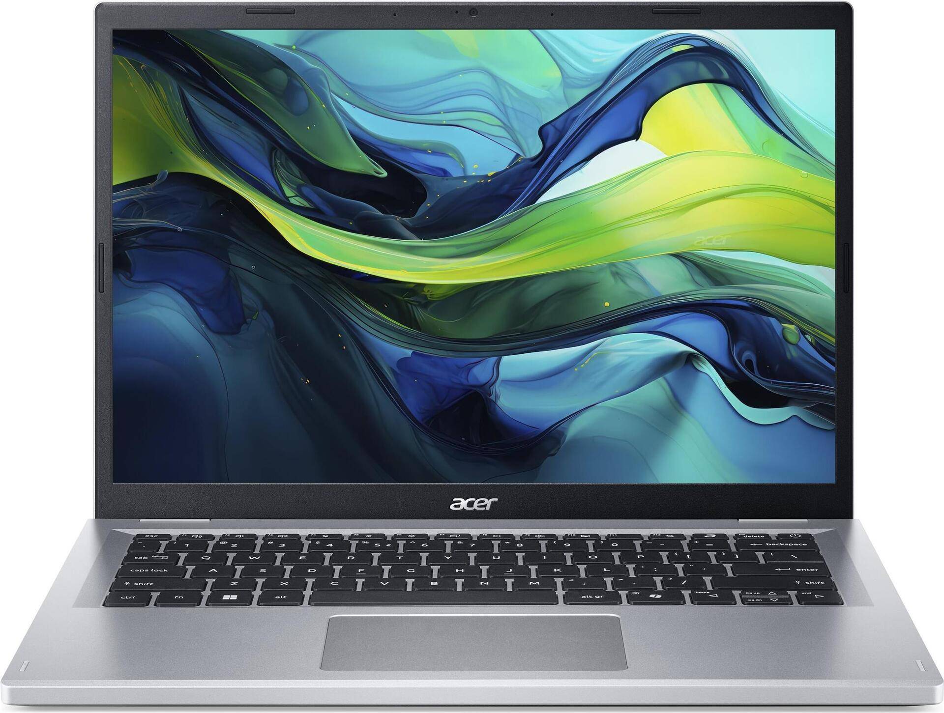 Acer Aspire Go 14 AG14-21P - AMD Ryzen 5 7520U / 2.8 GHz - Win 11 Home - Radeon 610M - 16 GB RAM - 512 GB SSD - 35.6 cm (14) IPS 1920 x 1200 - Wi-Fi 6 - Reines Silber - kbd: Deutsch (NX.KSKEG.007) von Acer