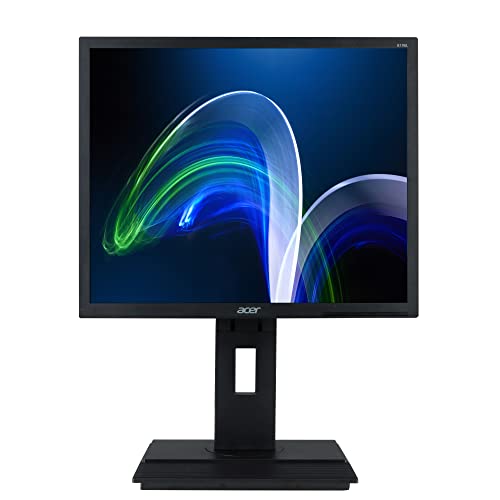 Acer B196LA Monitor 19 Zoll (48 cm Bildschirm) HD, 60Hz, 5ms(GTG), DVI, VGA, höhenverstellbar, drehbar, Grau von Acer