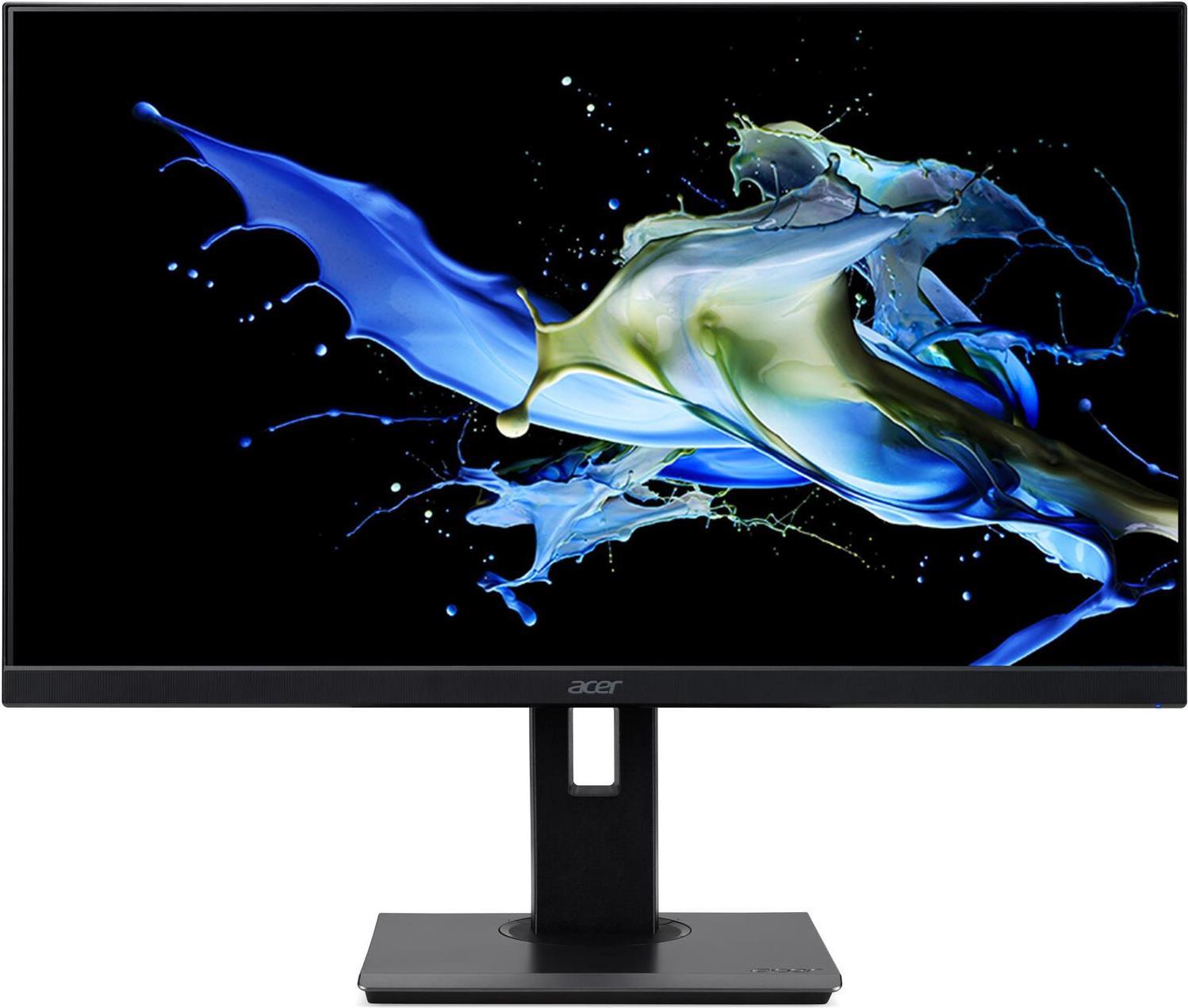 Acer B247Wbmiprzx - LED-Monitor - 61 cm (24) - 1920 x 1200 Full HD (1080p) - IPS - 300 cd/m² - 1000:1 - 4 ms - HDMI, VGA, DisplayPort - Lautsprecher - mattschwarz von Acer