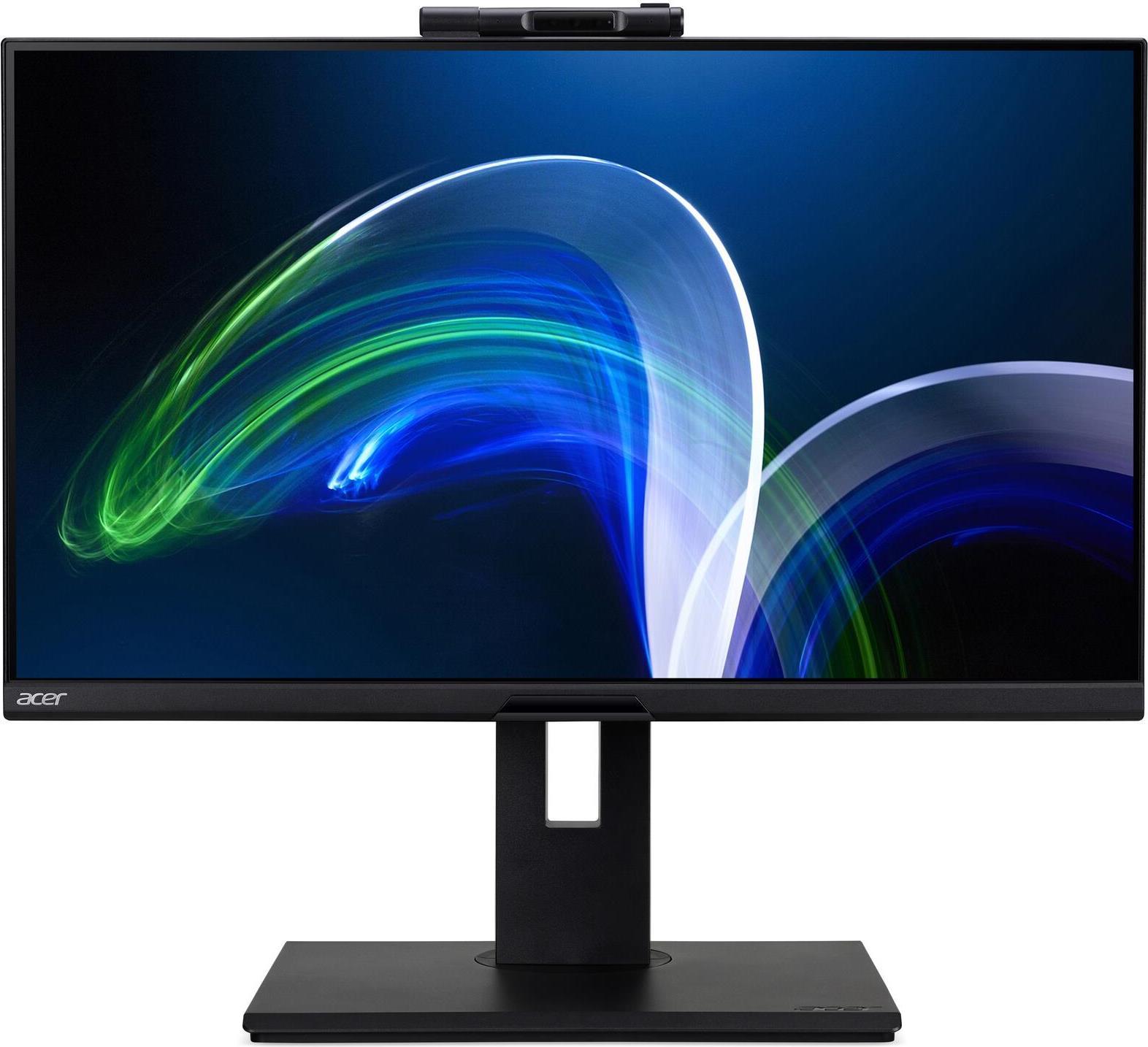 Acer B248Y bemiqprcuzx - B8 Series - LED-Monitor - 60.5 cm (23.8) - 1920 x 1080 Full HD (1080p) @ 75 Hz - IPS - 250 cd/m² - 1000:1 - HDR10 - 4 ms - HDMI, DisplayPort, USB-C - Lautsprecher - Schwarz von Acer