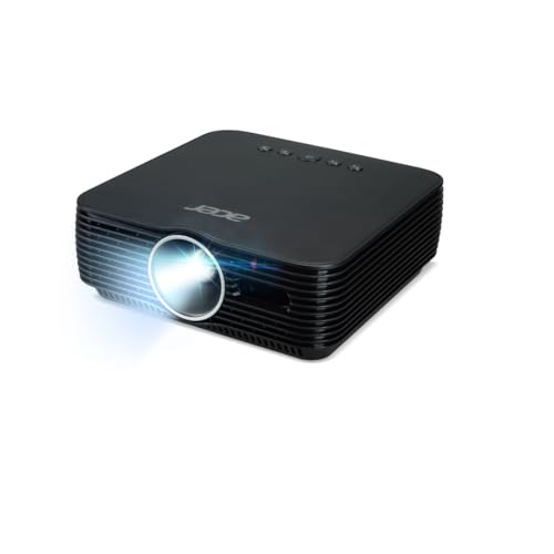 Acer B250i DLP LED Beamer (Full HD (1.920 x 1.080 Pixel) 1.200 Lumen, 5.000:1 Kontrast, Keystone, 5 Watt Lautsprecher, HDMI (HDCP)) Portable / Mobil von acer