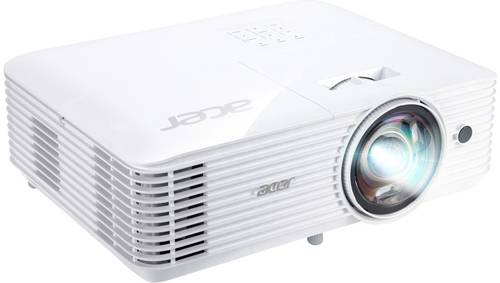 Acer Beamer S1386WH DLP Helligkeit: 3600lm 1280 x 800 WXGA 20000 : 1 Weiß von Acer