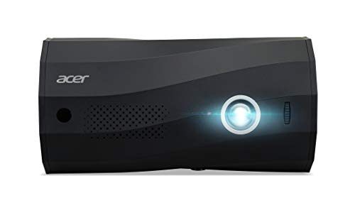 Acer C250i DLP LED Beamer (Full HD (1.920 x 1.080 Pixel) 300 ANSI Lumen, 5.000:1 Kontrast, Keystone, 5 Watt Lautsprecher, HDMI (HDCP), Audio Anschluss) Portable / Mobil von Acer