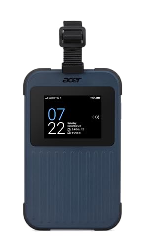 Acer Connect Enduro M3 5G Router (LTE ) | Mobiler WLAN Karte | WiFi 6 | Dual 2.4 & 5.0 GHz | Nano & Virtual SIM | 6500mAh Batterie | USB 3.0 Type-C | MIL-STD-810H von acer