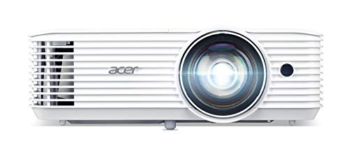 Acer H6518STi Kurzdistanz DLP Beamer (Full HD, 1.920 x 1.080 Pixel, 3.500 ANSI Lumen, 10.000:1 Kontrast, 3D Ready, HDMI (HDCP), Audio, Keystone) Heimkino von Acer