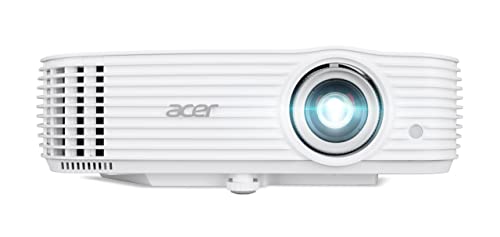 Acer H6543Ki DLP Beamer (Full HD (1.920 x 1.080 Pixel) 4.800 ANSI Lumen, 10.000:1 Kontrast, 3D, Keystone, 1x 10 Watt Lautsprecher, HDMI (HDCP)) weiß, Home Cinema von Acer